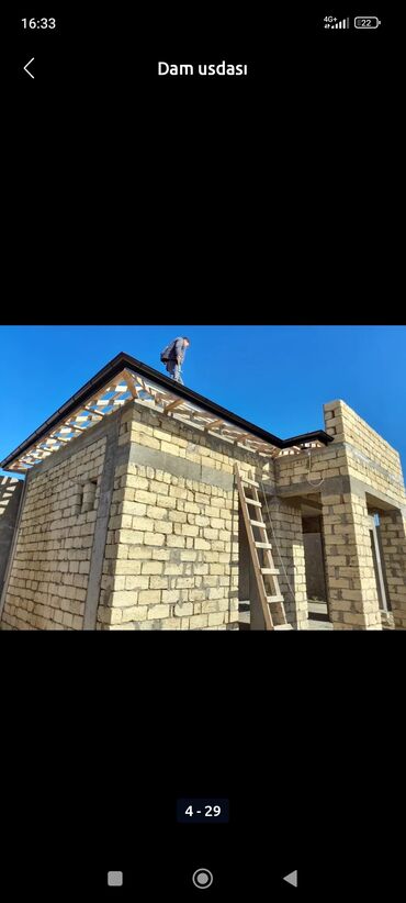 Dam işləri: Peşəkar usdalar tərəfinən isdənilən fiqurda hər növ mansart franton — 24