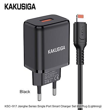 ipohone 18: Kateqoriya: Adapterlər Brend: Kaku KSC-917 JIANGHE QC3.0 tək portlu — 1