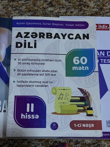 azerbaycan dili toplu 1 ci hisse cavablari: Azərbaycan dili 60 mətn kitabı. Təptəzədir heç istifadə olunmayıb. 2