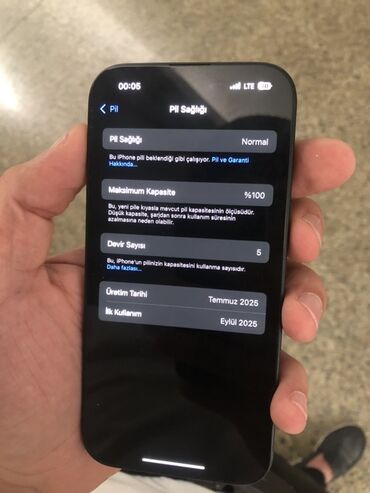 Apple iPhone: IPhone 15, 128 GB, Qara, Face ID — 9