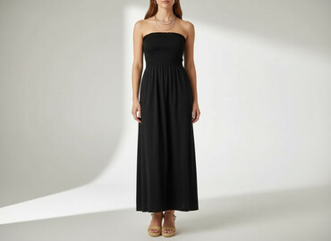sukienki wieczorowe maxi plus size: Women`s dress, size S