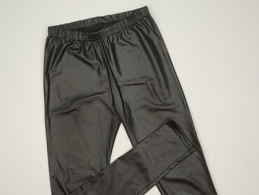 Leggings Eco-leather for women, size L (EU 40)