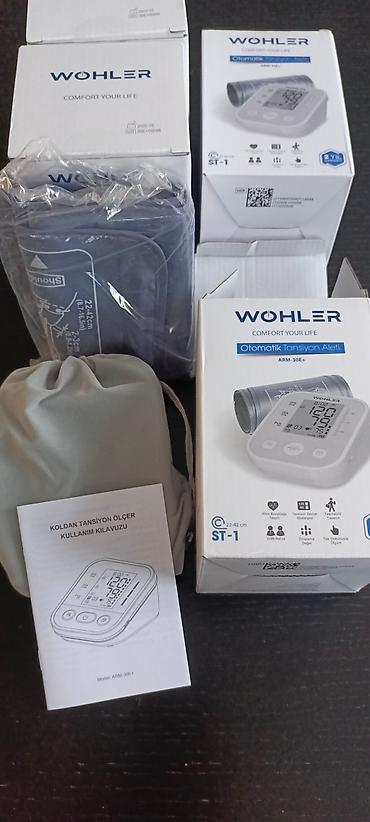 Tonometrlər: Yeni nəsil,WOHLER ARM-30E+ avtomatik qoldan təzyiq ölçən — 4