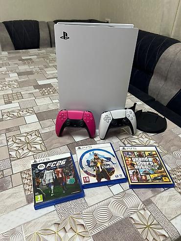 PS5 (Sony PlayStation 5): Игровая консоль PlayStation 5 (версия с дисководом) в комплекте — 1