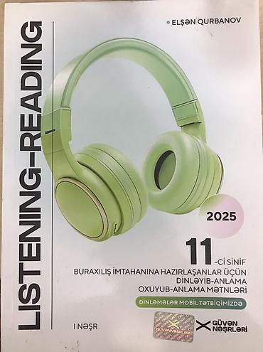 e football: Məhsul: “Listening–Reading” hazırlıq kitabı Müəllif: Elşən Qurbanov — 1