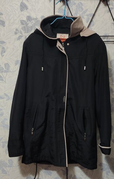 женская кожаная куртка: Куртка M (EU 38), цвет - Черный