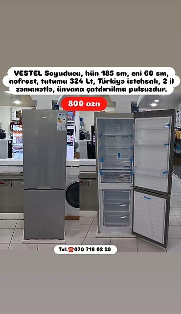 Soyuducular: Anbardan satış soyuducular.Məlumat üçün WhatsaApp-a yazin.Modellərin — 21