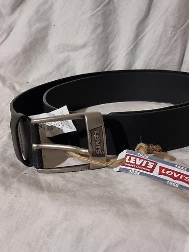 кожа ремен: Ремень, LeviS, Материал: Натуральная кожа, Мужские, Новый — 1