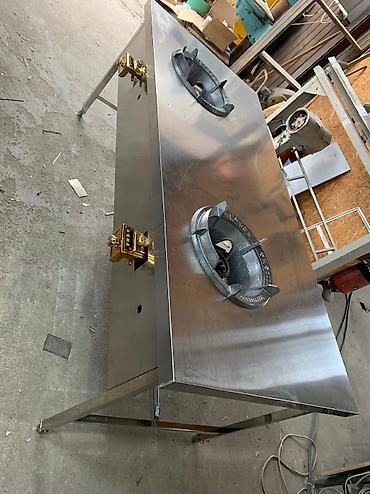 Печи, плиты: Горелка для вока со столом — 4