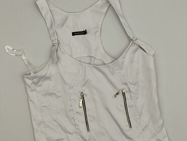 spodnie woskowane białe: Women`s top, size L (EU 40)