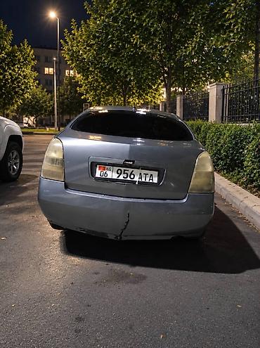 багажник на паджеро 2: Nissan Primera: 2003 г., Механика, Бензин, Седан — 5