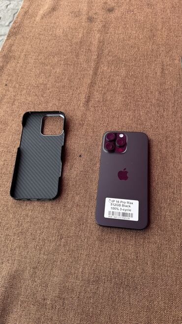 iphone xr бишкек бу: IPhone 16 Pro Max, Б/у, 512 ГБ, Black Titanium, 100 %