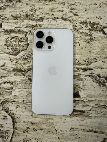 роу 6 прт: IPhone 16 Pro Max, Колдонулган, 512 ГБ, White Titanium, Куту, 92 %