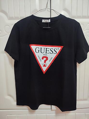 Futbolkalar: Futbolka, Guess, Standart, rəng - Qara — 3