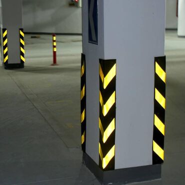 Təhlükəsizlik sistemləri: KÜNC QORUYUCU PARKİNG ÜÇÜN 80sm OVAL və DÜZ DİVAR KÜNC QORUYUCULAR — 8