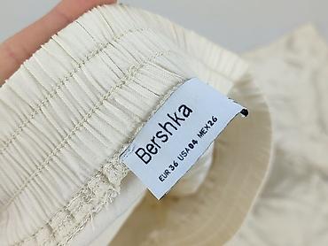 spodnie marks: Bershka, Spodnie materiałowe damskie, rozmiar S — 4