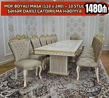 l masalar: Qonaq otağı üçün, Yeni, Açılmayan, Dördbucaq masa — 1