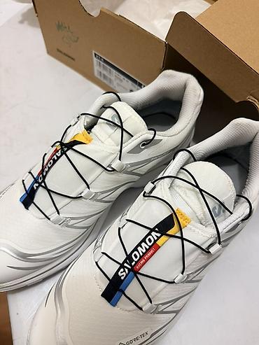 мембрана gore tex: Мужские кроссовки, 42.5, 43, Salomon, Новый, цвет - Белый, Бесплатная доставка, Платная доставка — 1