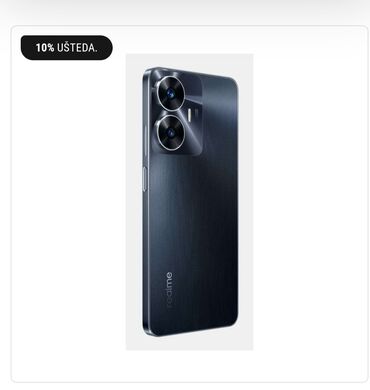 stari telefoni mobilni: Realme C55, 128 GB, color - Black, Fingerprint, Dual SIM cards, Face ID