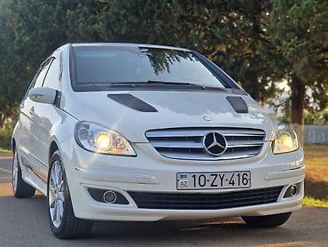 təkər olculəri: Mercedes-Benz B-Class: 1.7 l | 2006 il Hetçbek — 1