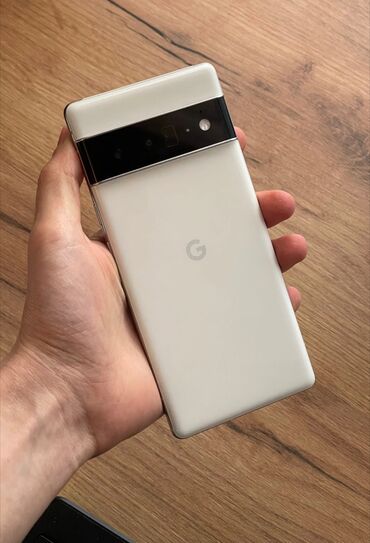 ручной телефон: Google Pixel 6 Pro, Б/у, 128 ГБ, цвет - Белый, 1 SIM, 2 SIM, eSIM