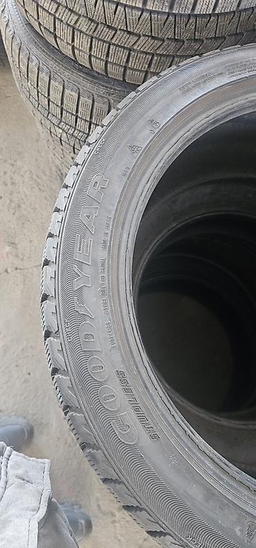 245: Шины 245 / 45 / R 19, Зима, Б/у, 1 шт, Легковые, Япония, GoodYear — 2