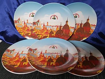 Kuhinjski setovi: Tanjiri novi Birra Moretti porcelanski. Tanjiri porcelanski Birra — 7