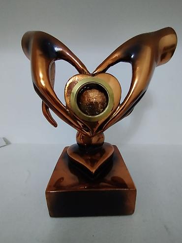 Ev üçün digər mebel: Suvener, demirden, çerçiveli şekil qoymaq olar hündürlük 25 sm — 11