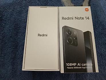 Redmi: Redmi, Redmi Note 14, Б/у, 256 ГБ, цвет - Черный, 2 SIM — 3