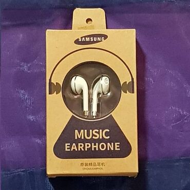 Колонки, гарнитуры и микрофоны: Music Earphone Samsung - наушники Samsung для прослушивания музыки