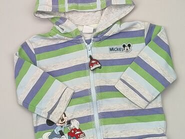 legginsy dla niemowlaka chłopca: Sweatshirt, Disney, 6-9 months, condition - Fair