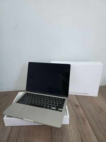 core i9: Ноутбук, Apple, 16 ГБ ОЭТ, Apple M4, 13.5 ", Жаңы, Жумуш, окуу үчүн, эс тутум SSD