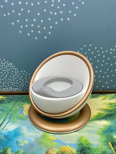 Xəstələr üçün unitazlar: Uşaq üçün dairəvi bazalı təlim gecə qabı (potty) - Ergonomik dizayn — 3