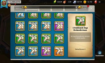 Готовый бизнес: Rise of Kingdoms hesabı – inkişaf etmiş şəhər və zəngin inventar - — 2