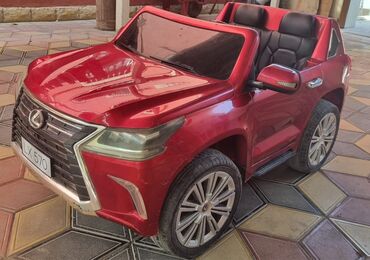 Nənnilər: Uşaq üçün elektrik avtomobili – Lexus LX 570 stili - Korpus: parlaq