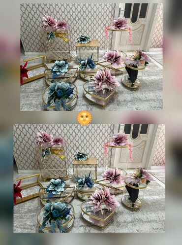 cutlukler ucun uzukler: 🌞11 eded Xonca ✅Satilir 400 azn ✅3 rengde gul verilir. ✅3 rəngde gül