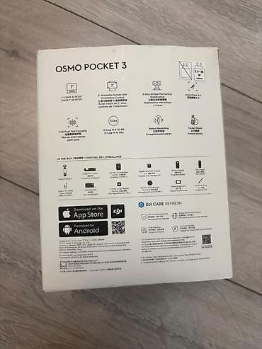 dji osmo pocket 3 qiymət: DJI Osmo Pocket 3 Creator Combo portativ gimbal kameradır. Vlog — 2