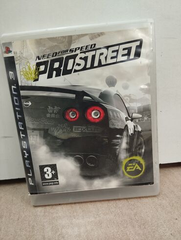 ps3 disklər: PlayStation 3 üçün Need for Speed: ProStreet oyunu. orginalYarış