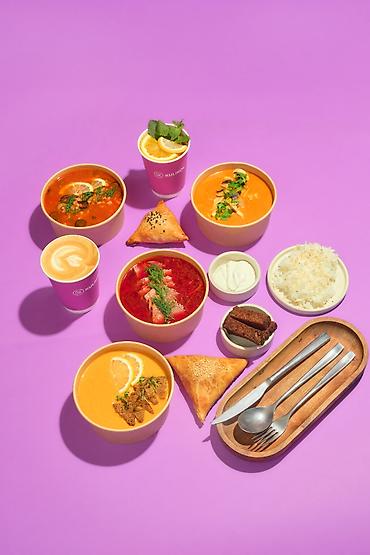 glovo: Фотосъёмка блюд и напитков для меню и доставки В доставке решает — 5