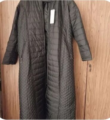 qadınlar üçün anorak: Gödəkçə 4XL (EU 48), rəng - Qara