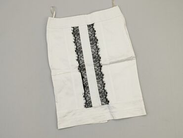 biała spódnice midi: Spódnica, M, stan - Dobry