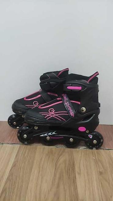 детские ролики roller: Roliklərrolik modelləri mövcuddur çəhrayi,mavi və qirmizi rəngləri — 2