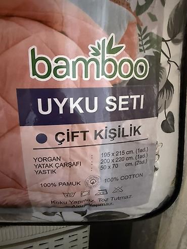 yorğa: KARACAR Tekstil – Bamboo Uyku Seti (Çift kişilik) Məzmun: - Yorgan — 3