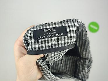 lidlowe buty: Bershka, Spodnie materiałowe damskie, rozmiar S — 4