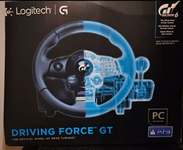 samsung gt s5250: Logitech Driving Force GT Racing Wheel. 900° когда руль крутится влево