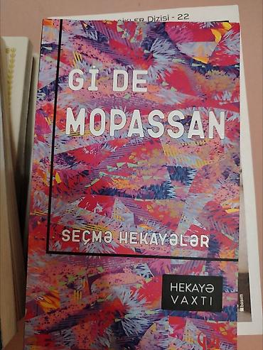 sevda bəxtiyar əlifba pdf: Go de Mopassan - Seçmə Hekayələr Azərbaycan dilindəyeni . (xaricdə — 1