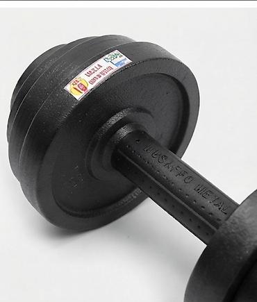 Гантели: Гантели 💪🏻 1кг=170сом ▫️разборные, железные (чугун) ▫️заводское — 12