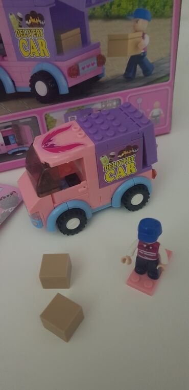 obuca za decu: SLUBAN kockice, Girl's dream, set kamion sa figuricom, sa svim