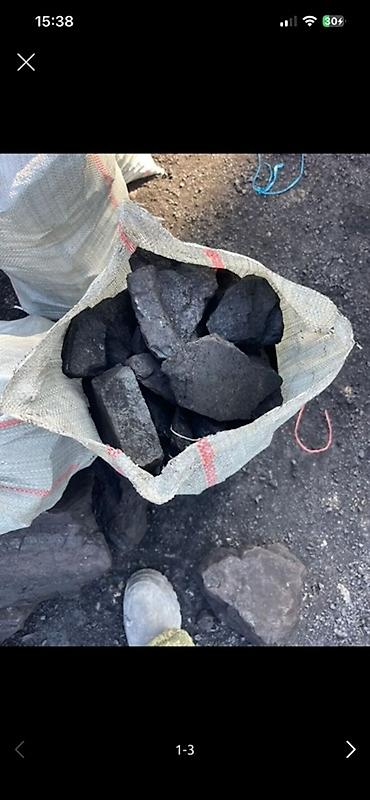 Уголь Кара-Кече, Платная доставка, Самовывоз, В розницу, Фракция: Крупный (К), В мешках