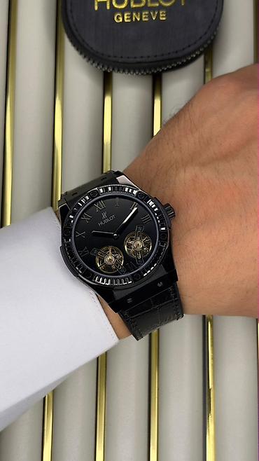 saat romanson: Yeni, Qol saatı, Hublot, rəng - Qara — 6